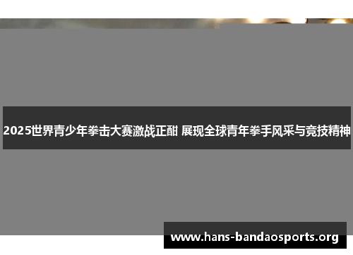 2025世界青少年拳击大赛激战正酣 展现全球青年拳手风采与竞技精神