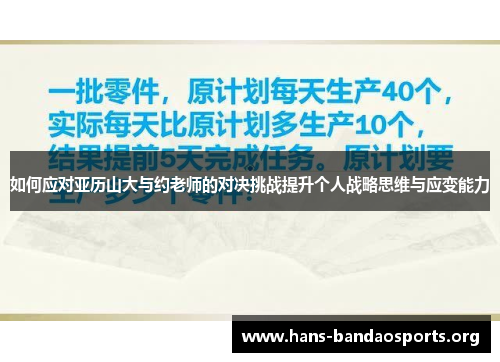 如何应对亚历山大与约老师的对决挑战提升个人战略思维与应变能力 如何应对亚历山大与约老师的对决挑战提升个人战略思维与应变能力